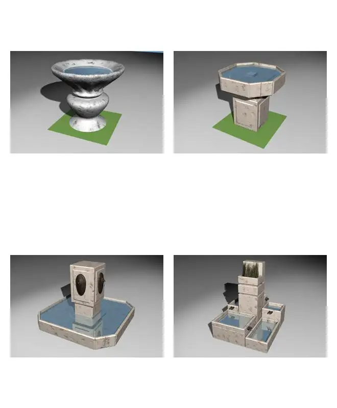 喷泉水池造型C4D模型 Fountain 3D model - C4D之家 - DGD2-09.jpg