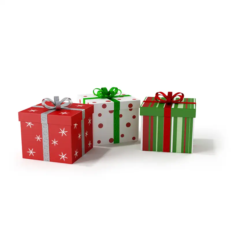 圣诞节礼品盒C4D模型 Christmas gift box 3D model - C4D之家 - RENDERS 23.jpg