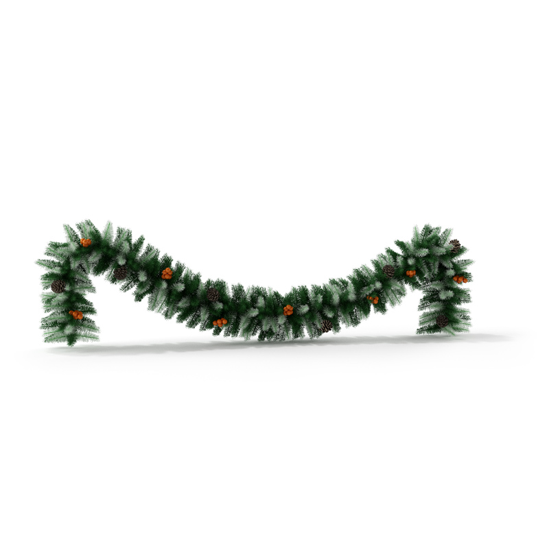 圣诞节装饰品：松枝装饰花带C4D模型 Christmas ribbon 3D model - C4D之家 - RENDERS 40.jpg