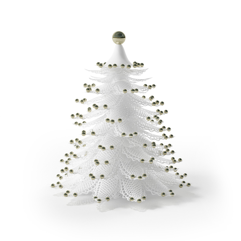 圣诞节蕾丝花圣诞树C4D模型 Lace flower christmas tree 3D model - C4D之家 - RENDERS 52.jpg