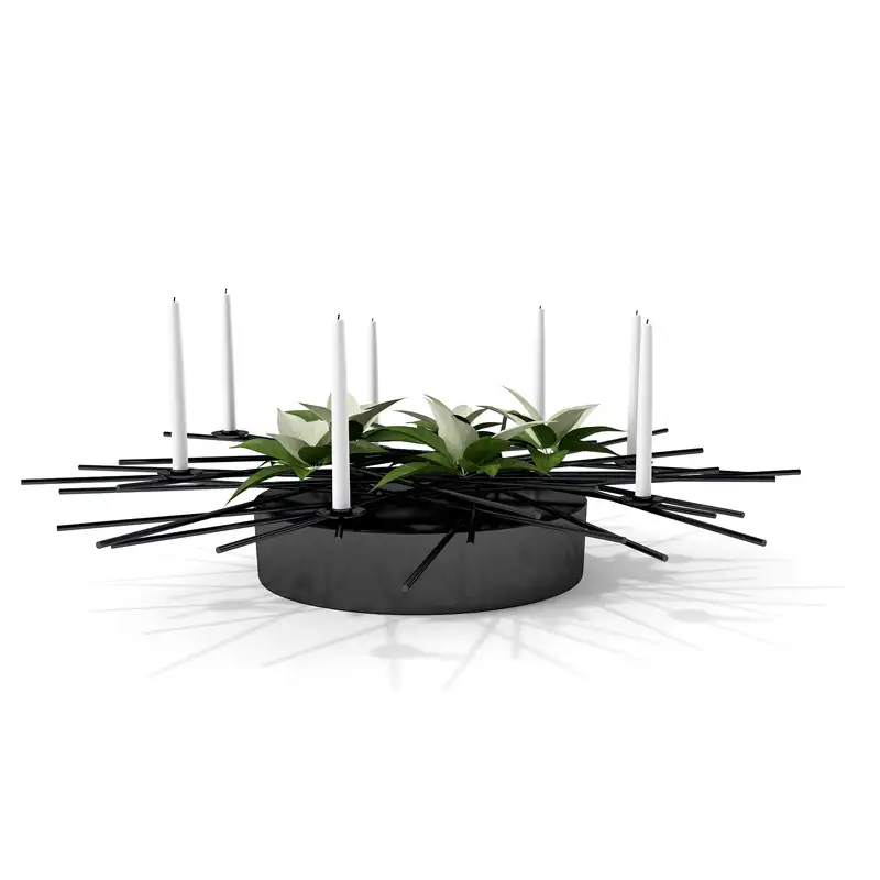 圣诞节蜡烛C4D模型 Christmas decorations 3D model - C4D之家 - RENDERS 59.jpg