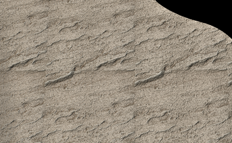 C4D材质：坑洼的石头纹理 rock