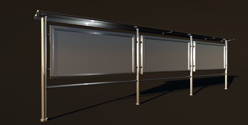 户外不锈钢三连体灯箱3D模型 3d model Lightbox - C4D之家 - Snip20131123_18.png