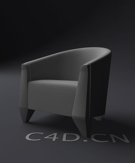 沙发3D模型 armchair 003 - C4D之家 - Snip20131209_5.jpg