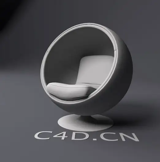 球椅、太空椅3D模型 armchair 007 - C4D之家 - Snip20131209_9.jpg