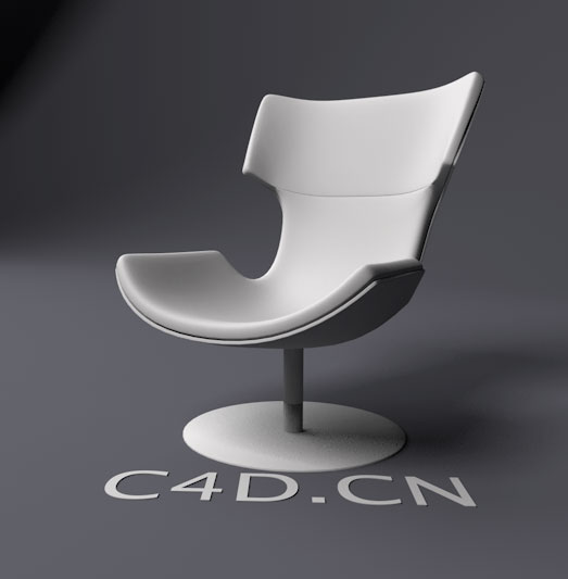 休闲转椅3D模型 armchair 009 - C4D之家 - Snip20131209_11.jpg