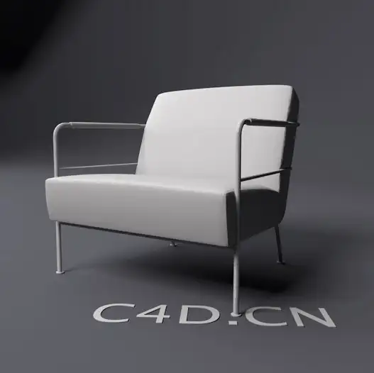 简单大方沙发3D模型 armchair 012 - C4D之家 - Snip20131209_13.jpg