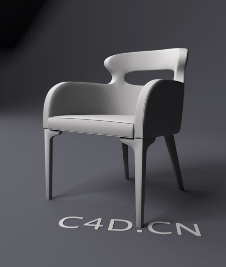 椅子3D模型 armchair 013 - C4D之家 - Snip20131210_1.jpg