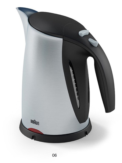 不锈钢电热水壶C4D模型 Stainless steel kettle 3D model