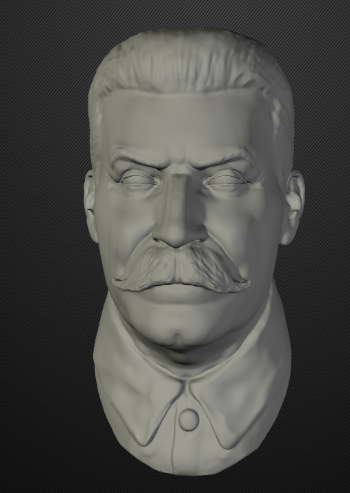 伟人头像模型：斯大林3D模型 - C4D之家 - cinema4d_ 2013-12-13 上午1.37.38.jpg
