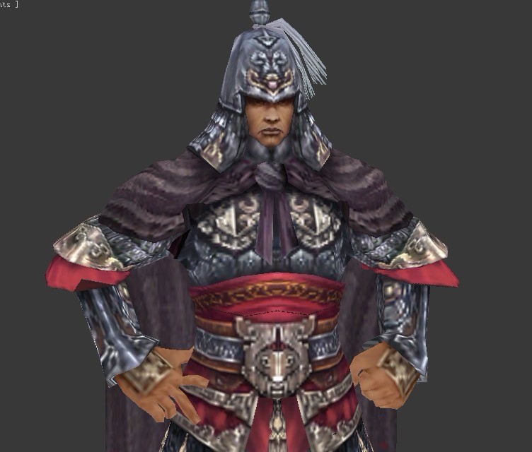 古代游戏人物3D模型：剑网3天策府大部分人物模型 - C4D之家 - hh.jpg