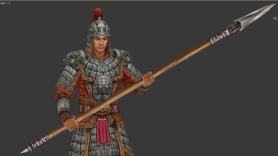 古代游戏人物3D模型：剑网3天策府大部分人物模型 - C4D之家 - mm.jpg