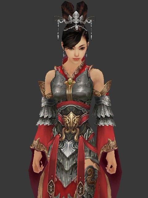 古代游戏人物3D模型：剑网3天策府大部分人物模型 - C4D之家 - ss.jpg