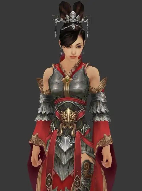 古代游戏人物3D模型：剑网3天策府大部分人物模型 - C4D之家 - ss.jpg