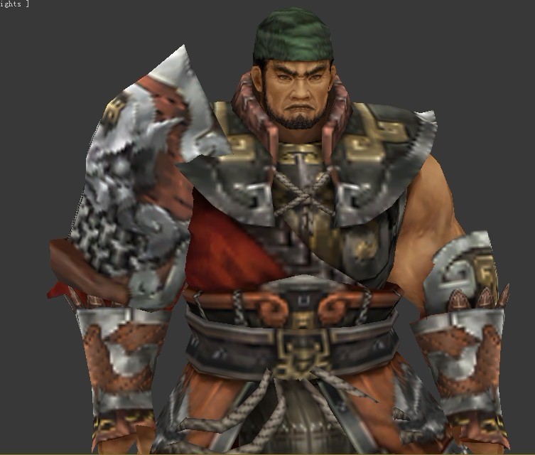 古代游戏人物3D模型：剑网3天策府大部分人物模型