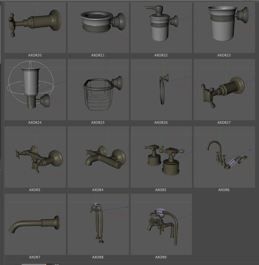 厨房设施模型预设-27个水龙头、阀门模型：axor volume.1 3d models（lib4d） - C4D之家 - cinema4d_ 2013-12-16 下午9.21.07.jpg