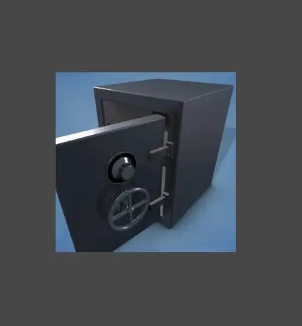 C4D保险柜模型 Bank Safe