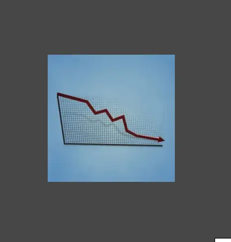 向下的数据箭头C4D模型 Diagram Down