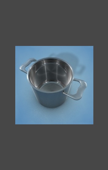 厨具模型：不锈钢锅C4D模型 Large Pot