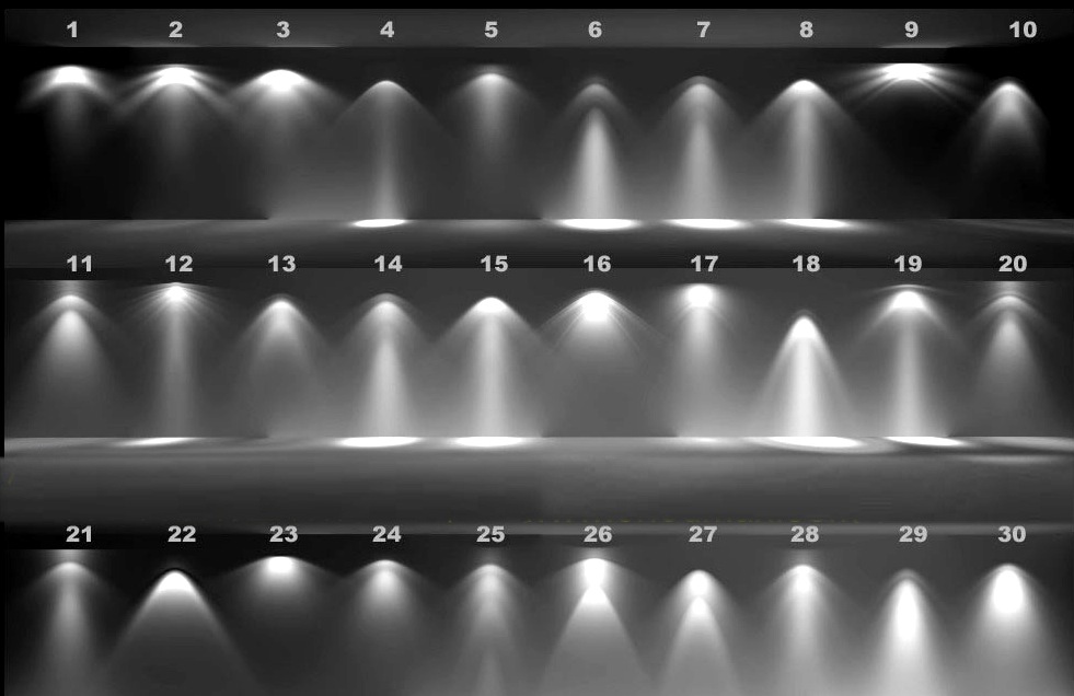 [实用ies]30个常用光域网素材