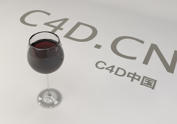 一杯红酒3D模型 Wine Glass