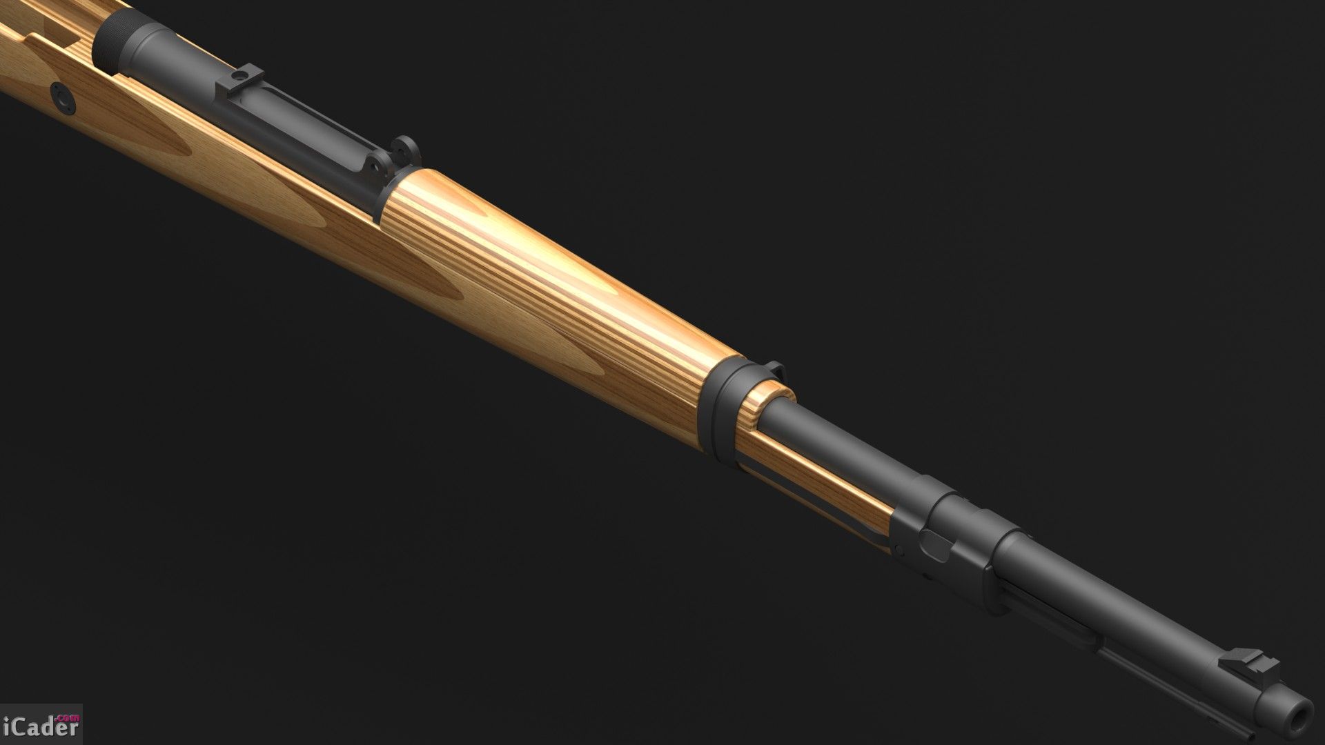 Kar98k毛瑟步枪3D模型（IGS和SLDPRT两种格式） - C4D之家 - 20130506114648711.jpg