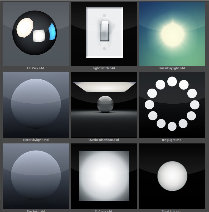 灰猩猩GSG灯光预设 Greyscalegorilla HDRI Light KitPro 1.5 （lib4d）