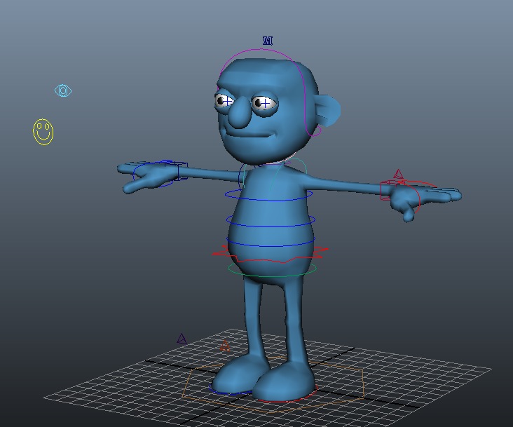6个MAYA动漫形象绑定模型 - C4D之家 - cinema4d_ 2013-12-28 下午4.50.54.jpg