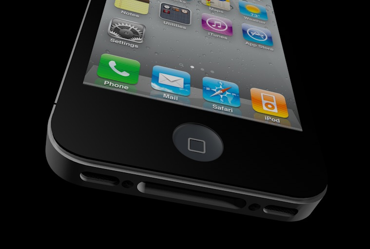 手机模型：iPhone 4 苹果手机模型 Model for Cinema 4D