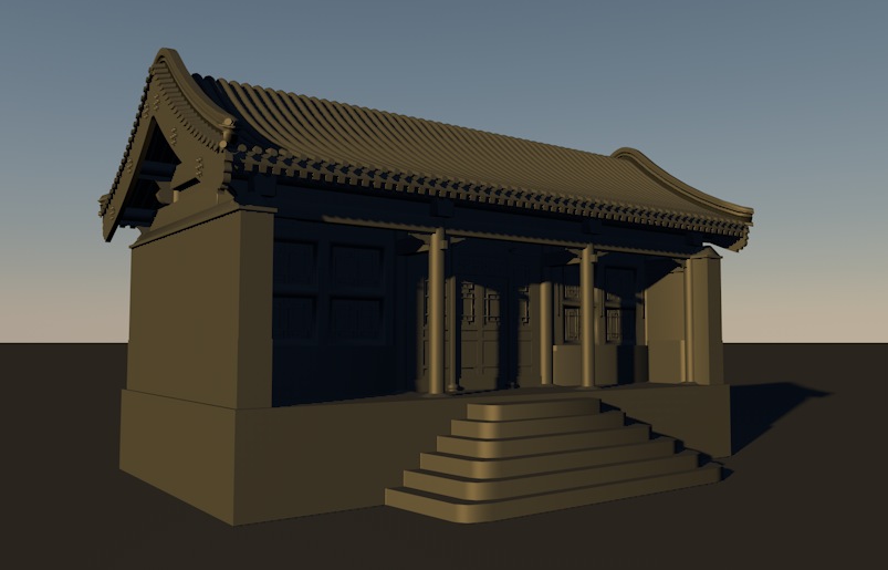 古建模型：厢房3D模型 Ancient wing - C4D之家 - cinema4d_ 2013-12-31 下午8.58.06.jpg