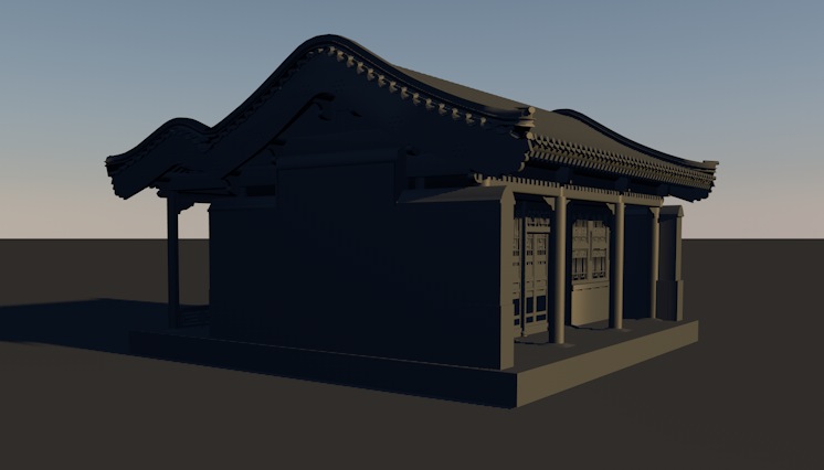 古建模型：寺庙古建 Ancient temples - C4D之家 - cinema4d_ 2013-12-31 下午10.49.49.jpg