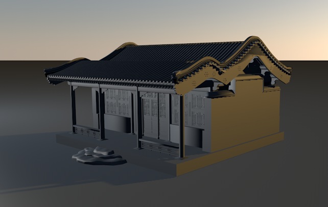 古建模型：寺庙古建 Ancient temples - C4D之家 - cinema4d_ 2013-12-31 下午10.51.22.jpg