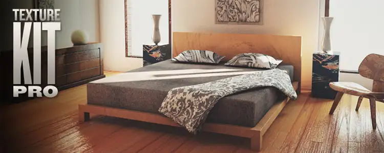 GSG贴图预设包：500个C4D材质 Texture Kit Pro - C4D之家 - Bedroom1.jpg