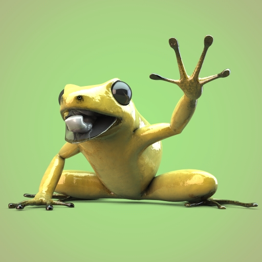 青蛙C4D模型 Frog