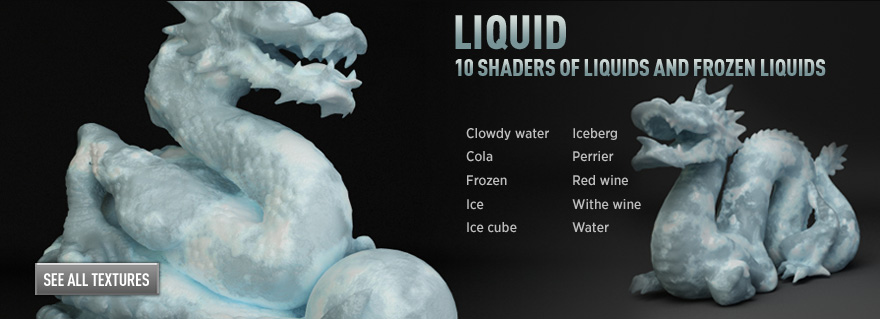 VRAY材质：RenderKing Vray Texture Pack v2 for Cinema 4D