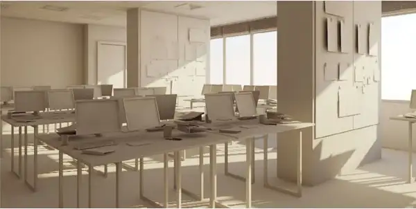 C4D完整室内建模过程视频教程