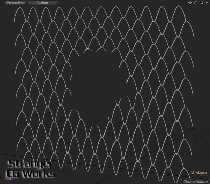 Modo教程－铁丝网建模图文教程