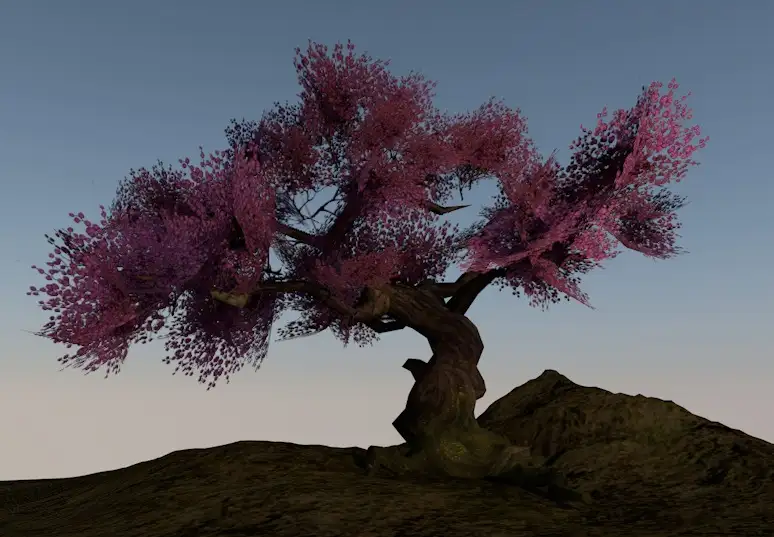 桃树C4D模型 Peach