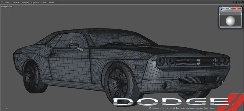 IHDT映速C4D教程第15季：道奇汽车精细建模 - C4D之家 - j6S9x.jpg