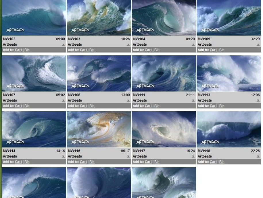 15个大海浪花高清视频素材 Artbeats Monster Waves HD (MOV)