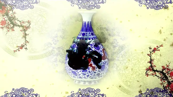 中国风：青花瓷/古典扇子高清视频素材 (MOV) - C4D之家 - cinema4d_ 2014-01-22 下午11.21.02.jpg