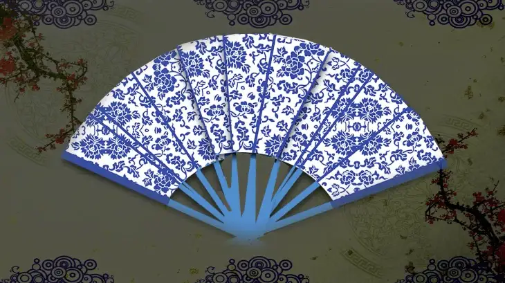 中国风：青花瓷/古典扇子高清视频素材 (MOV) - C4D之家 - cinema4d_ 2014-01-22 下午11.21.47.jpg