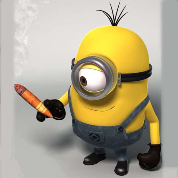 《卑鄙的我》小黄人3D模型（有绑定/maya/fbx）