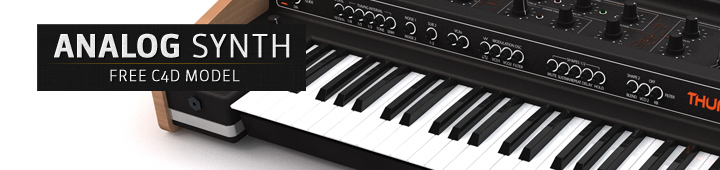 乐器模型：合成器键盘C4D模型 Synth Keyboard - C4D之家 - Free_C4D_Model_Analog_Synth_Keyboard.jpg