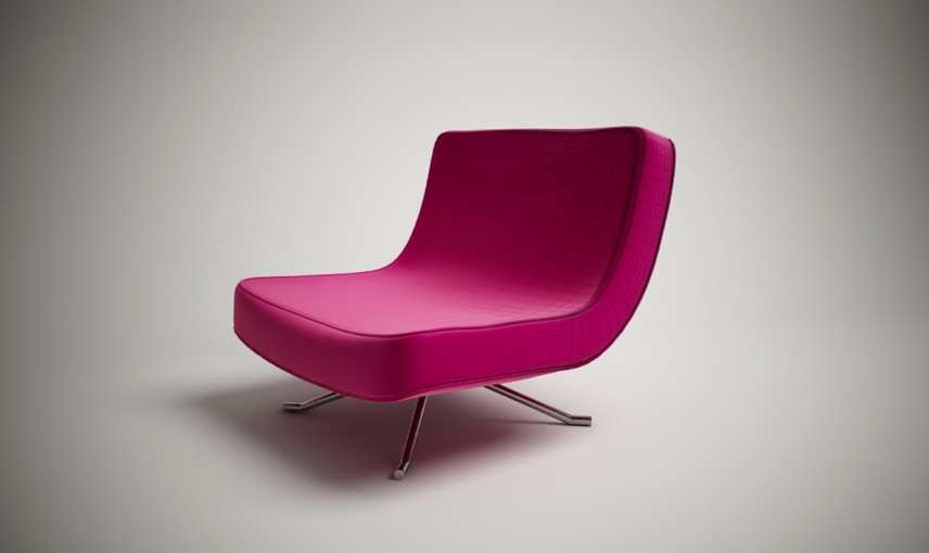 粉红色椅子C4D模型 Chair（vray渲染） - C4D之家 - cinema4d_ 2014-02-20 下午9.53.52.jpg