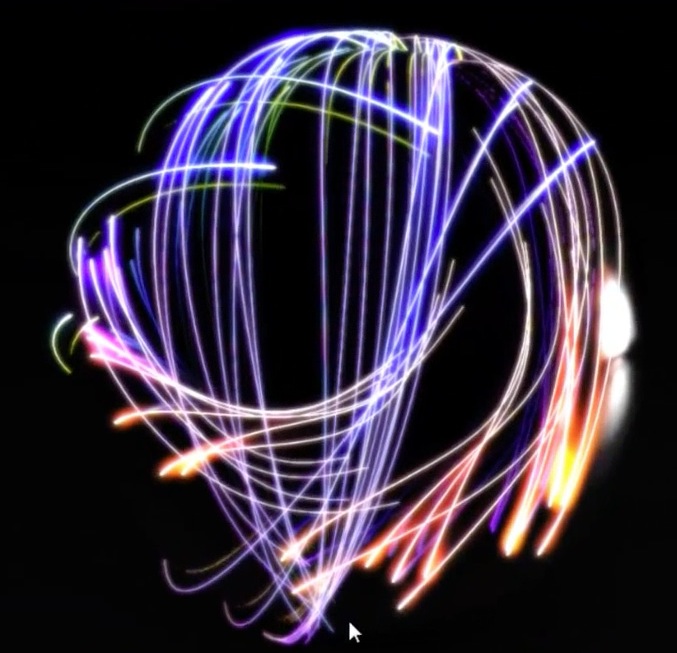 C4D制作漂亮包装光效教程