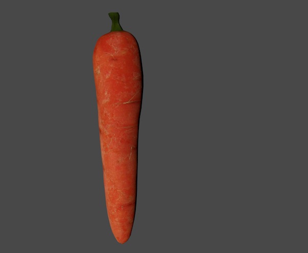 胡萝卜 红萝卜C4D模型 carrot
