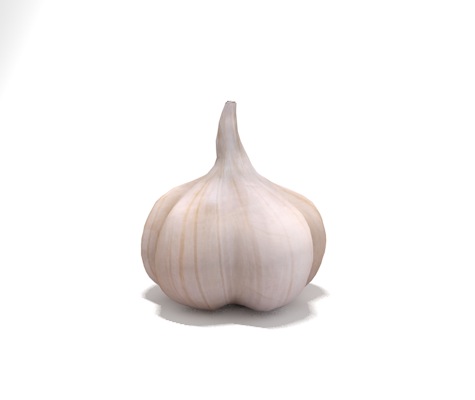 大蒜C4D模型（蒜头、白皮蒜） garlic