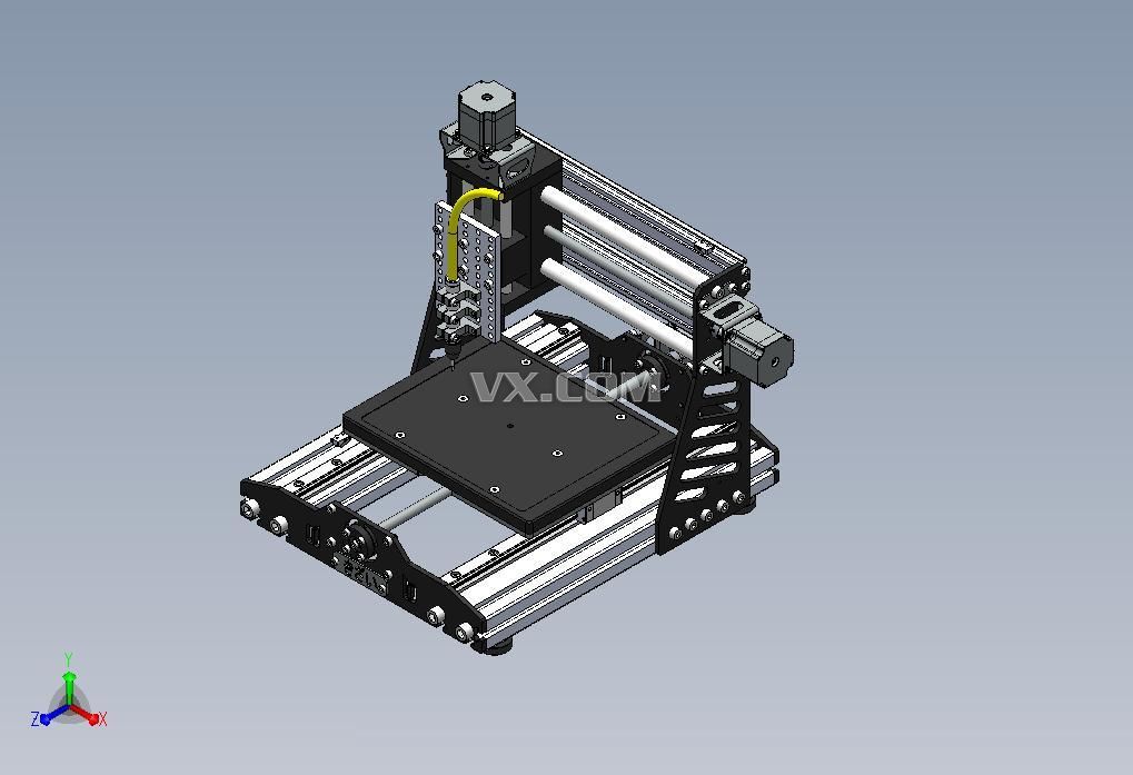 数控雕刻机的3D模型(solidworks) - C4D之家 - 20140110030830185.jpg