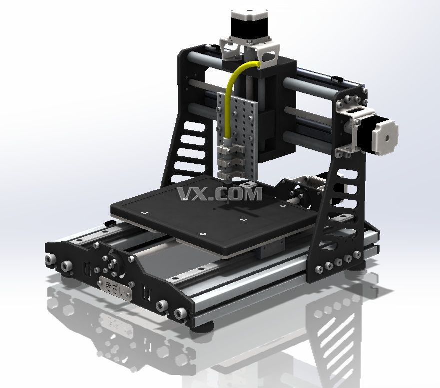 数控雕刻机的3D模型(solidworks) - C4D之家 - 20140110030830996.jpg
